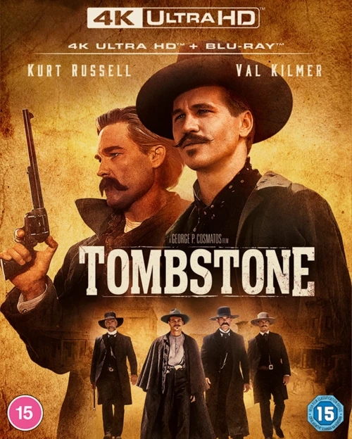 Tombstone (UK 4K UHD + Blu-ray w/ Slip) (Region Free)