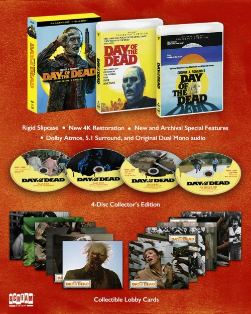 Day of the Dead (Collector's Edition 4K UHD + Blu-ray) (SHOUT)