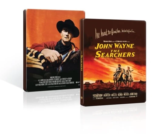 (PRE-ORDER) The Searchers (UK LE 4K UHD Steelbook) (Region Free) (WARNER BROS)