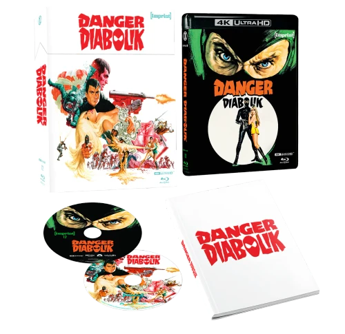 Danger: Diabolik (LE 4K UHD + Blu-ray w/ Hardbox) (Region Free) (IMPRINT)