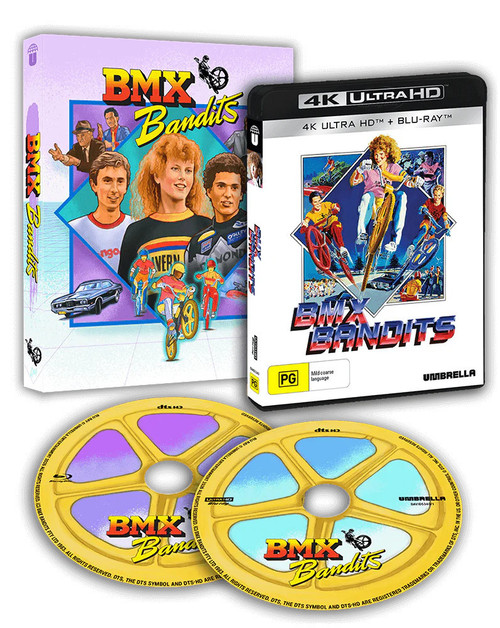 BMX Bandits (4K UHD + Blu-ray w LE Slip) (Region Free) (UMBRELLA)