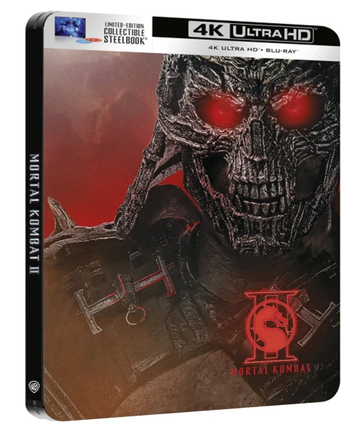 (PRE-ORDER) Mortal Kombat 2 (2026) (UK LE 4K UHD Steelbook) (Region Free) (WARNER BROS)