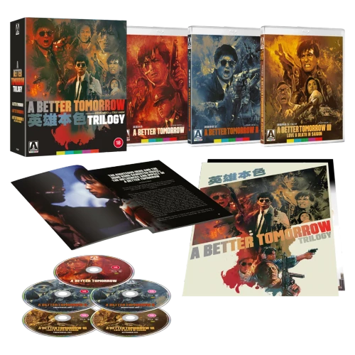 (PRE-ORDER) A Better Tomorrow Trilogy (LE Blu-ray Box Set) (Region B) (ARROW UK)