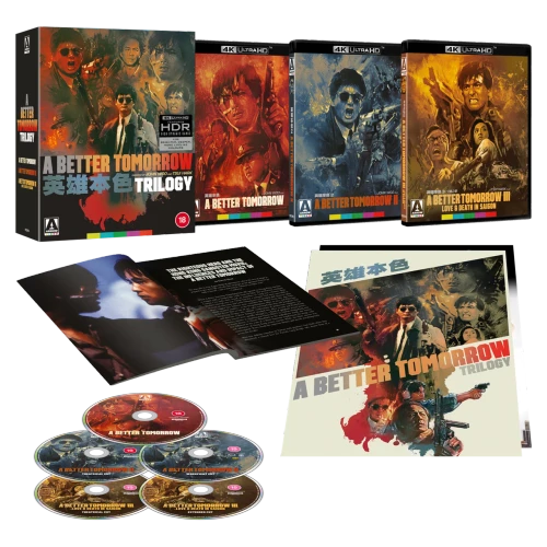 (PRE-ORDER) A Better Tomorrow Trilogy (LE 4K UHD Box Set) (Region Free/B) (ARROW UK)