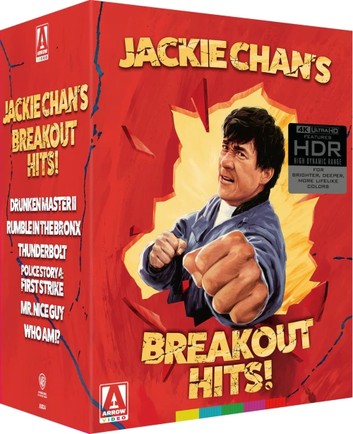 Jackie Chan's Breakout Hits (LE 4K UHD Box Set) (ARROW US) *DAMAGED