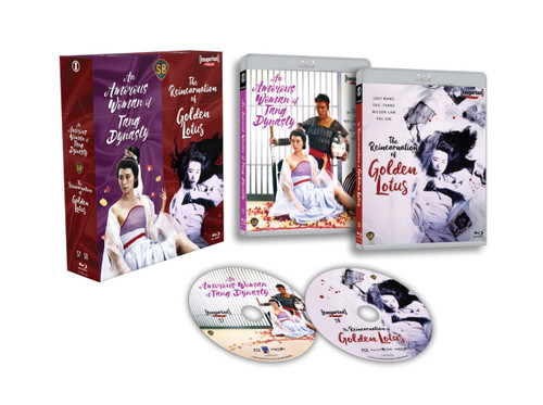 An Amorous Woman of Tang Dynasty / The Reincarnation Of Golden Lotus (LE Blu-ray w/ Hardbox) (Region Free) (IMPRINT)