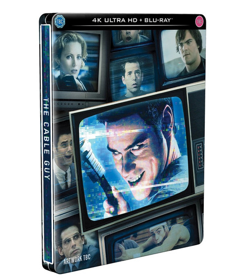 (PRE-ORDER) The Cable Guy (UK LE Steelbook 4K UHD + Blu-ray) (Region Free/B) (SONY) *See Notes