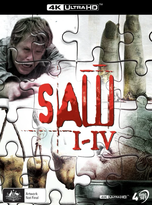 (PRE-ORDER) Saw I - IV (Special Edition 4K UHD Collection) (Region Free) (VIA VISION)