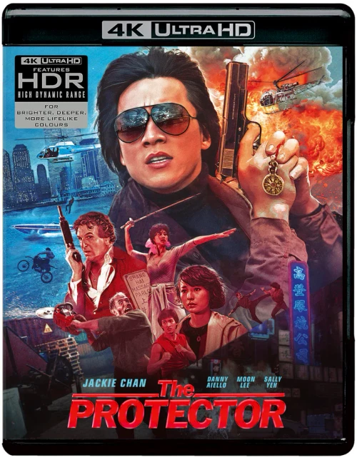 The Protector ( Std 4K UHD + Blu-ray) (Region Free/B) (88 FILMS UK)