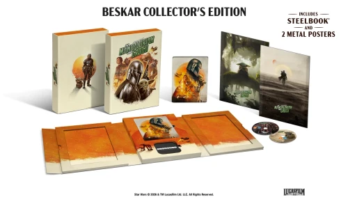 The Mandalorian and Grogu (UK LE Collector's Edition 4K UHD Steelbook) (Region Free/B) (WALT DISNEY UK) *See Notes