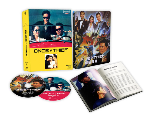 Once a Thief (LE 4K UHD + Blu-ray Steelbook w/ Hardbox) (Region Free) (IMPRINT)