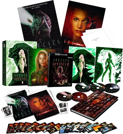(PRE-ORDER) Species I + II (LE 4K UHD Hardbox) (Region Free) (IMPRINT)