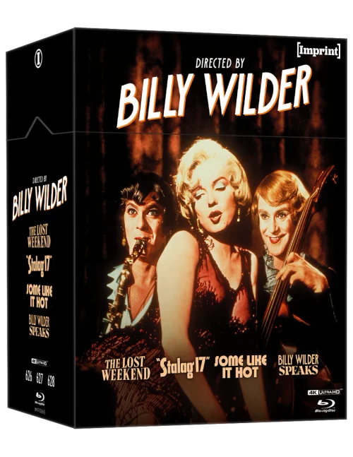(PRE-ORDER) Directed by... Billy Wilder (LE 4K UHD/Blu-ray Box Set) (Region Free) (IMPRINT) *See Notes