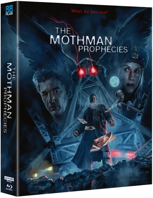 (PRE-ORDER) Mothman Prophecies (LE 4K UHD + Blu-ray w/ Slip) (Region Free/B) (88 FILMS UK)