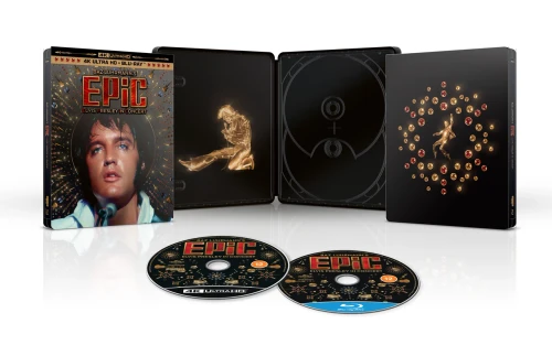 (PRE-ORDER) Epic: Elvis Presley In Concert (UK LE Steelbook 4K UHD + Blu-ray) (Region Free/B) (UNIVERSAL)