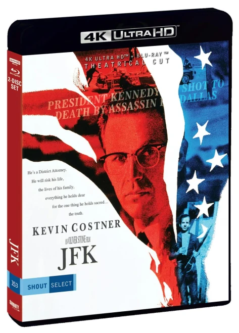 JFK (4K UHD + Blu-ray - Theatrical Cut) (SHOUT)