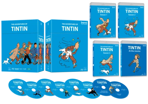 The Adventures of TinTin: The Complete Collection (LE Blu-ray Box Set) (Region Free) (IMPRINT)