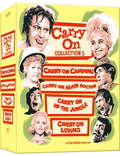 Carry on... Film Collection 5 (LE Blu-ray Box Set) (Region Free) (VIA VISION)