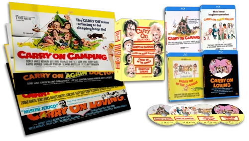 Carry on... Film Collection 5 (LE Blu-ray Box Set) (Region Free) (VIA VISION)