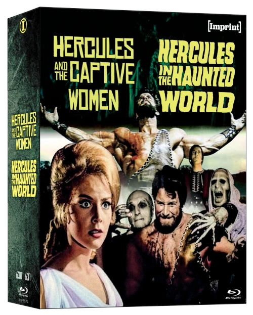 Hercules and the Captive Women / Hercules in the Haunted World (LE 2-Disc Blu-ray w/ Hardbox) (Region Free) (IMPRINT)