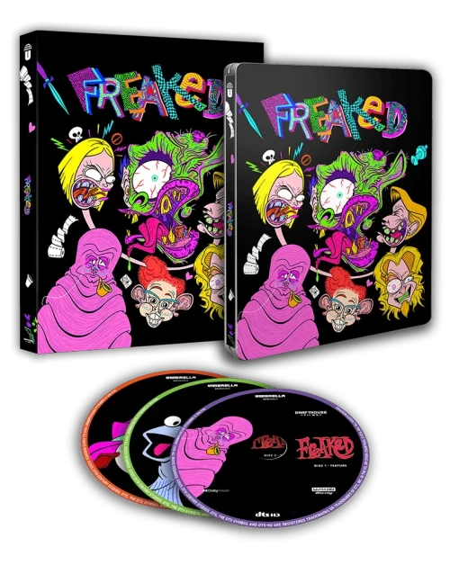 (PRE-ORDER) Freaked (LE Steelbook 4K UHD + Blu-ray) (Region Free) (UMBRELLA)