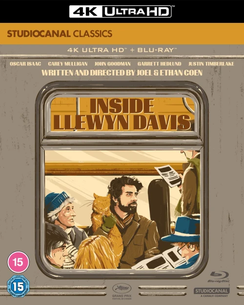 (PRE-ORDER) Inside Llewyn Davis (4K UHD + Blu-ray) (Region Free/B) (STUDIO CANAL)