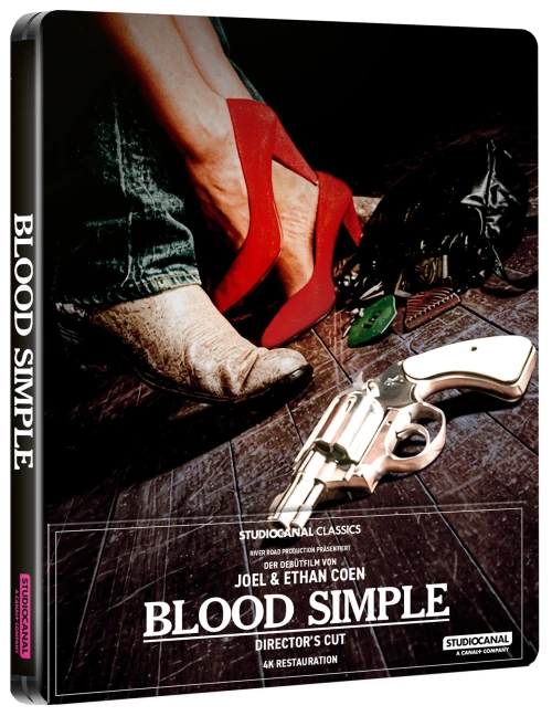 (PRE-ORDER) Blood Simple (LE 4K UHD Steelbook) (Region Free/B) (STUDIO CANAL)