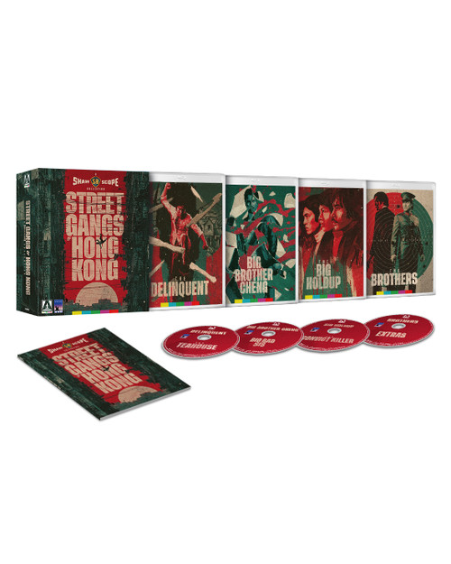 (PRE-ORDER) Shawscope Presents: Street Gangs of Hong Kong (LE Blu-ray Box Set) (ARROW US)