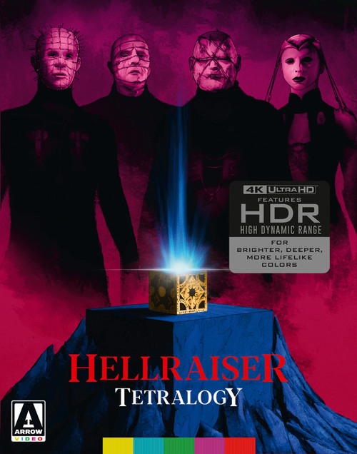 (PRE-ORDER) Hellraiser Tetralogy (Special Edition 4K UHD Box Set) (ARROW US)