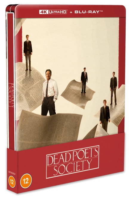 (PRE-ORDER) Dead Poet's Society (UK LE 4K UHD Steelbook) (Region Free) (WALT DISNEY)