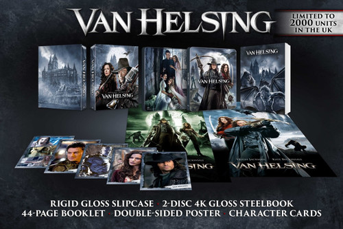(PRE-ORDER) Van Helsing (LE 4K UHD Collector’s Edition Steelbook) (Region Free/B) (UNIVERSAL)