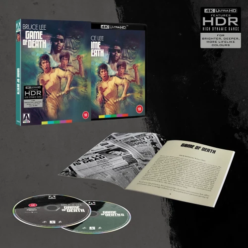 Game of Death (LE 4K UHD w/ Slip) (Region Free/B) (ARROW UK) *See Notes