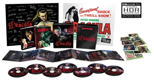 (PRE-ORDER) Dracula (1958) (LE Collector's Edition 4K UHD) (Region Free/B) (HAMMER) *One Per Customer