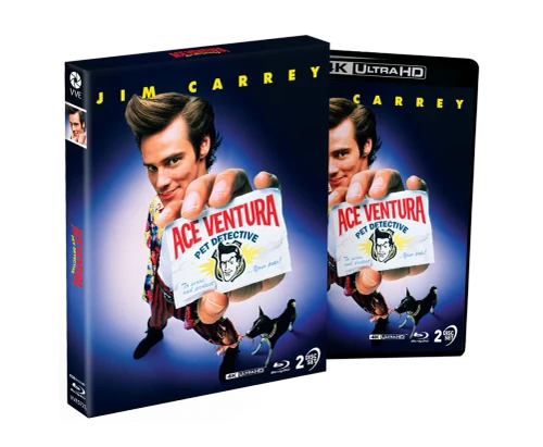 Copy of (PRE-ORDER) Ace Ventura: Pet Detective (Special Edition 4K UHD + Blu-ray w/ LE Slip) (Region Free) (VIA VISION)