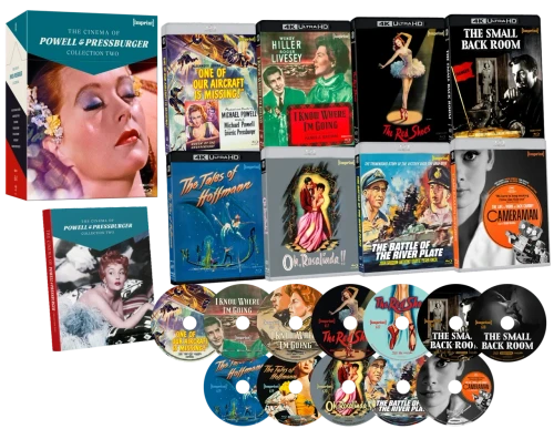 The Cinema of Powell & Pressburger: Collection 2 (LE 4K UHD/Blu-ray Box Set) (Region Free) (IMPRINT) *DAMAGED*