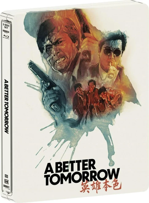 (PRE-ORDER) A Better Tomorrow (LE Steelbook 4K UHD + Blu-ray) (SHOUT)