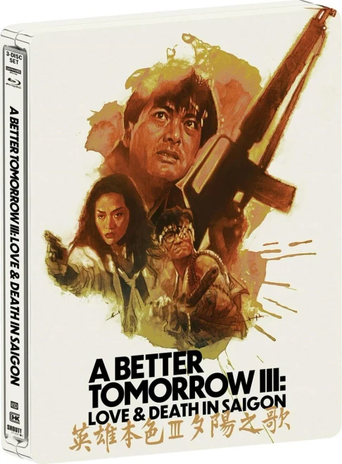 (PRE-ORDER) A Better Tomorrow III (LE Steelbook 4K UHD + Blu-ray) (SHOUT)