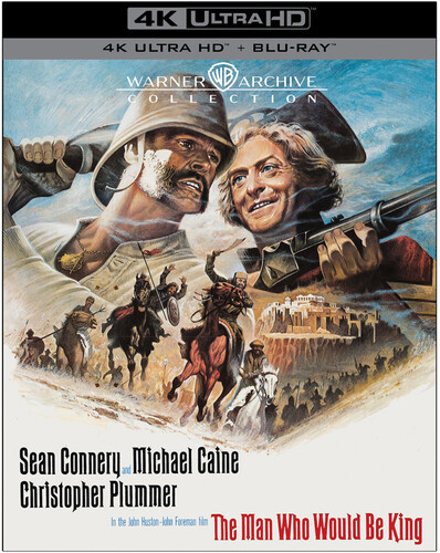 (PRE-ORDER) The Man Who Would Be King (4K UHD) (WARNER ARCHIVE) *See Notes