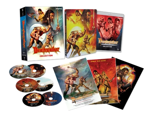 Deathstalker Collection (LE 6-Disc 4K UHD Steelbook w/ Lenticular Hardcase) (Region Free) (IMPRINT)