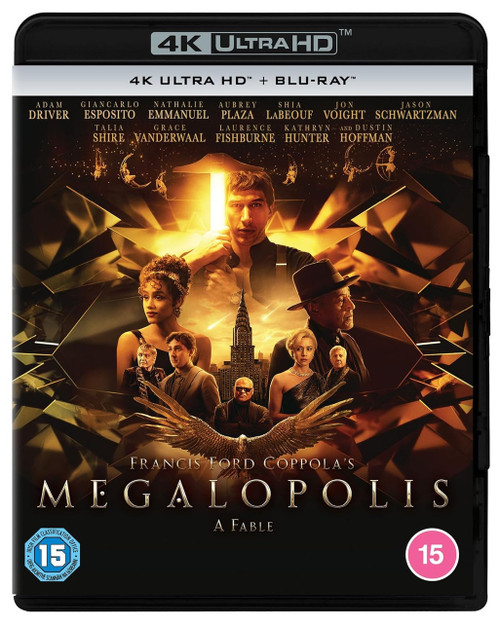 Megalopolis (4K UHD + Blu-ray) (Region Free/B) Megalopolis (4K UHD + Blu-ray) (Region Free/B)