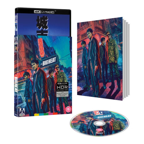 (PRE-ORDER) The Big Heat (1988) (LE 4K UHD w/ Slip) (Region Free) (ARROW UK)