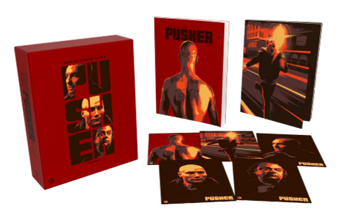 (PRE-ORDER) The Pusher Trilogy (LE 4K UHD Box Set) (Region Free) (SECOND SIGHT)
