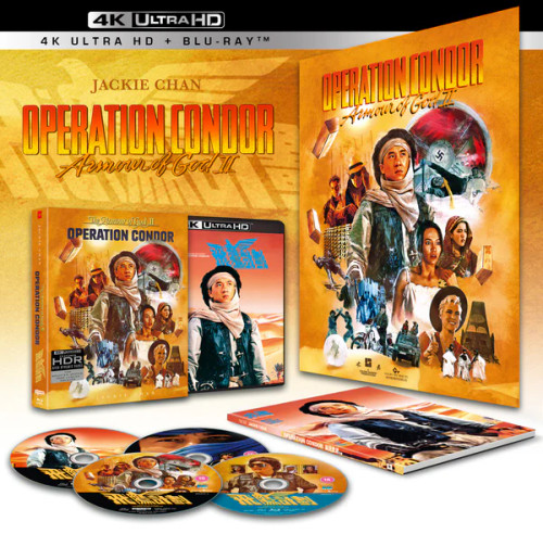 The Armour of God II: Operation Condor (Deluxe LE 4K UHD + Blu-ray) (Region Free/B) (88 Films)
