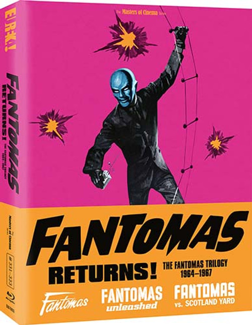 (PRE-ORDER) Fantomas Returns - The Fantomas Trilogy (LE Blu-ray) (Region B) (EUREKA UK)