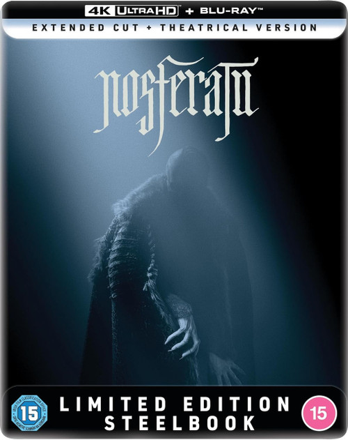Nosferatu (2024) (LE Steelbook UK) (4K UHD + Blu-ray) (Region Free/B) DAMAGED