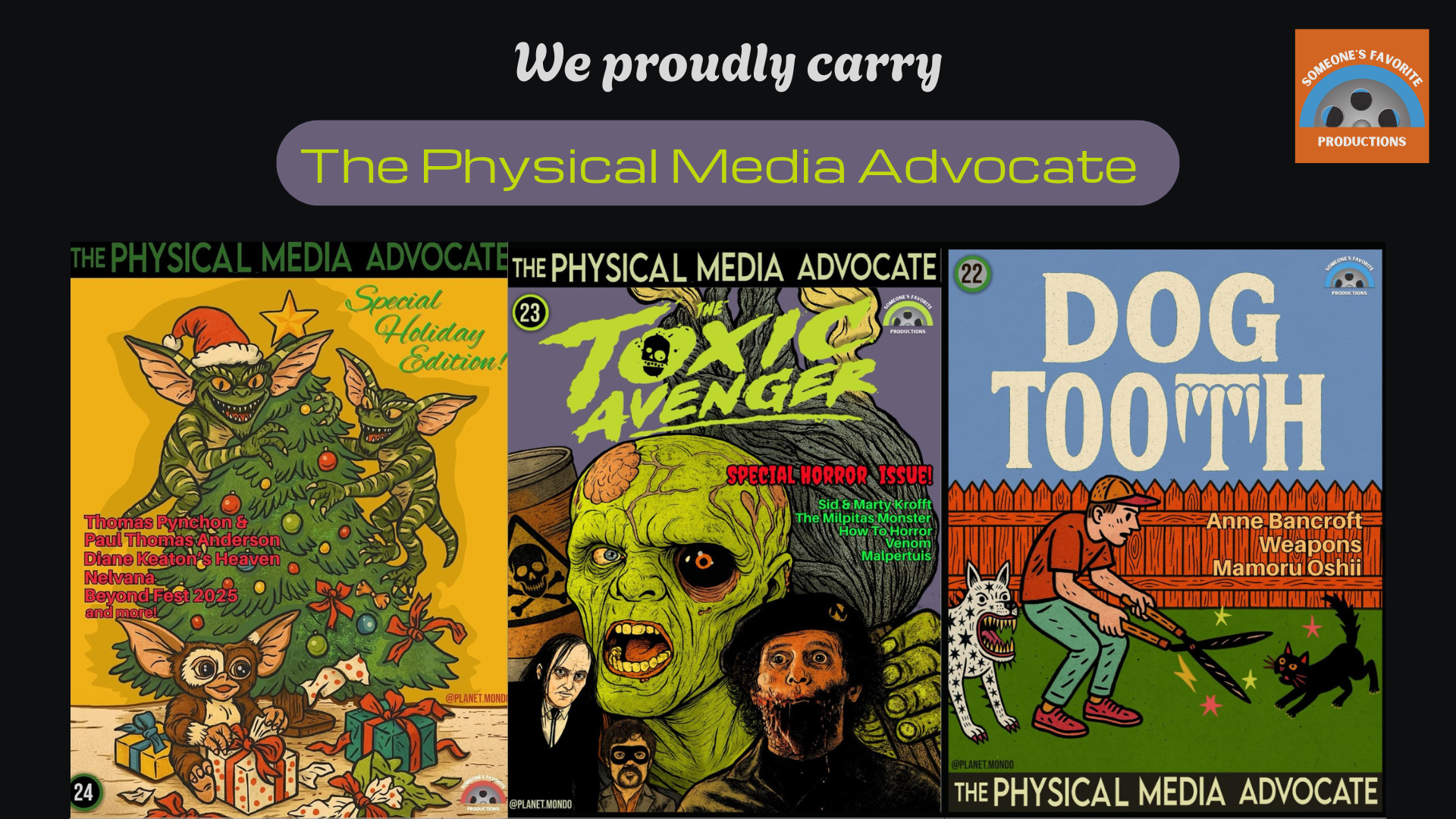 the physical media advocate magazine