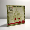Gemini 6"x6" 3D Embossing Folder - Christmas By Candle Light