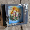 Gemini 6"x6" 3D Embossing Folder - Christmas By Candle Light