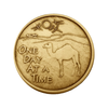 Alcoholics Anonymous AA ODAT Camel Poem Affirmation Coin - Antique Bronze Sobriety Medallion