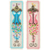 Vervaco Counted Cross Stitch Kit - Vintage Mannequins Bookmarks